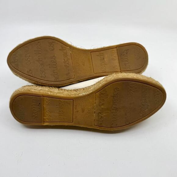 ERIC MICHAEL Serena Leather Espadrille Platform Sneakers - Picture 5 of 8